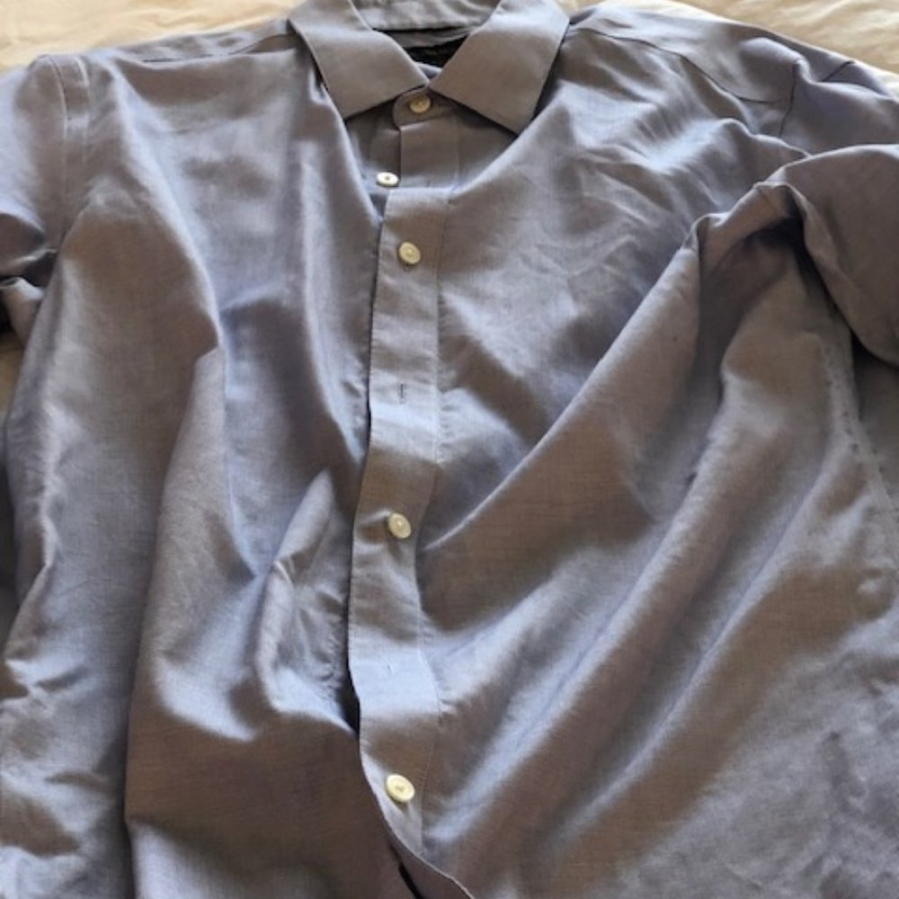 Banana Republic Light Blue Slim Dress Shirt